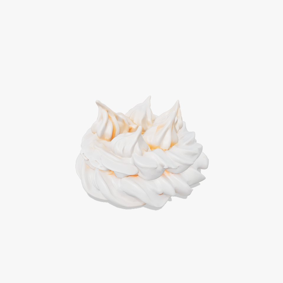 Stylized Meringue Cake Surreal Design model pack